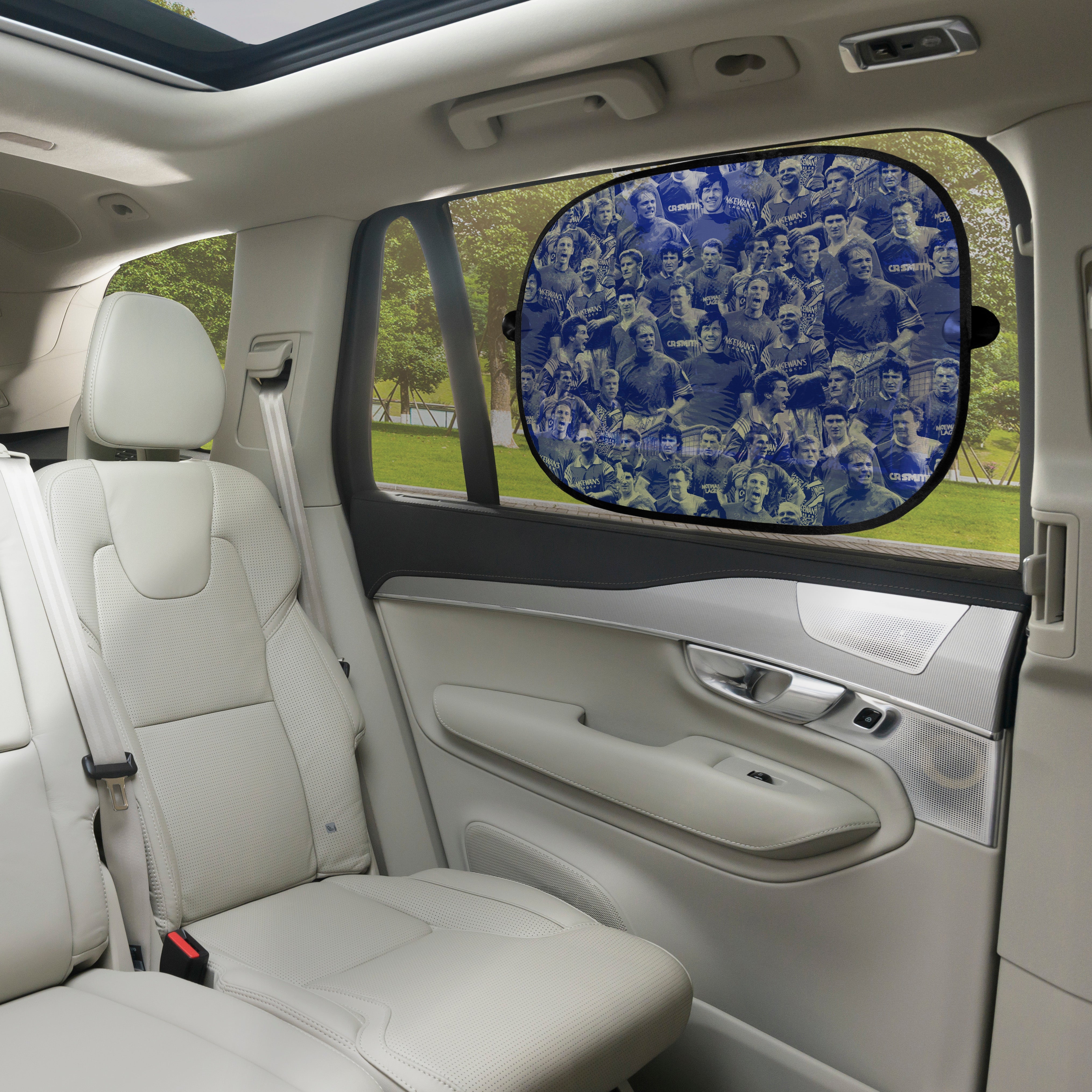Rangers Montage - Car Sun Shade - Set of 2