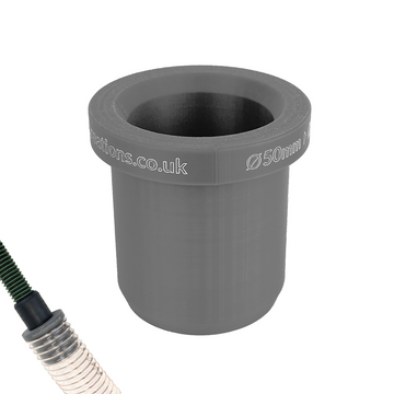 50 mm to 32–40 mm Dust Extractor Hose Reducer Adaptor – Workshop & Power Tools