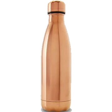 Water Bottle - Stainless Steel and Reusable - Copper