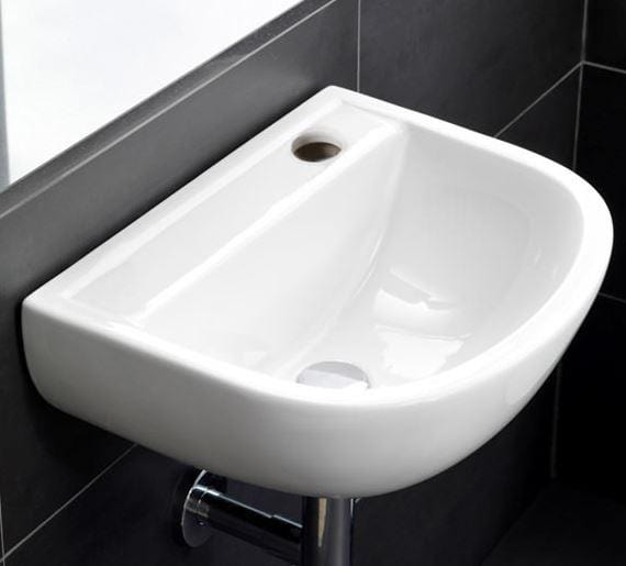 38cm Special Needs Basin 1 Tap Hole with no Overflow