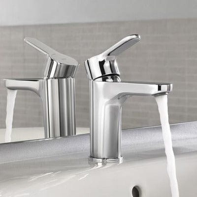 L20 Chrome Basin Mixer Tap with Pop-Up Waste