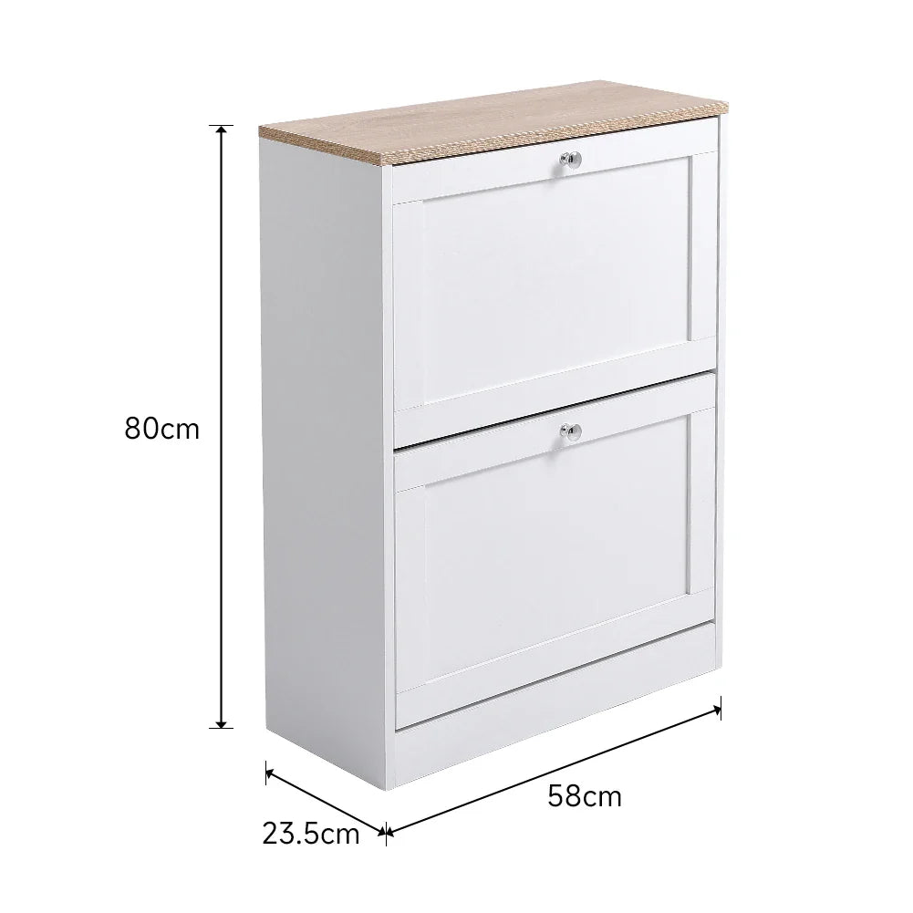 Flip Down Shoe Cabinet