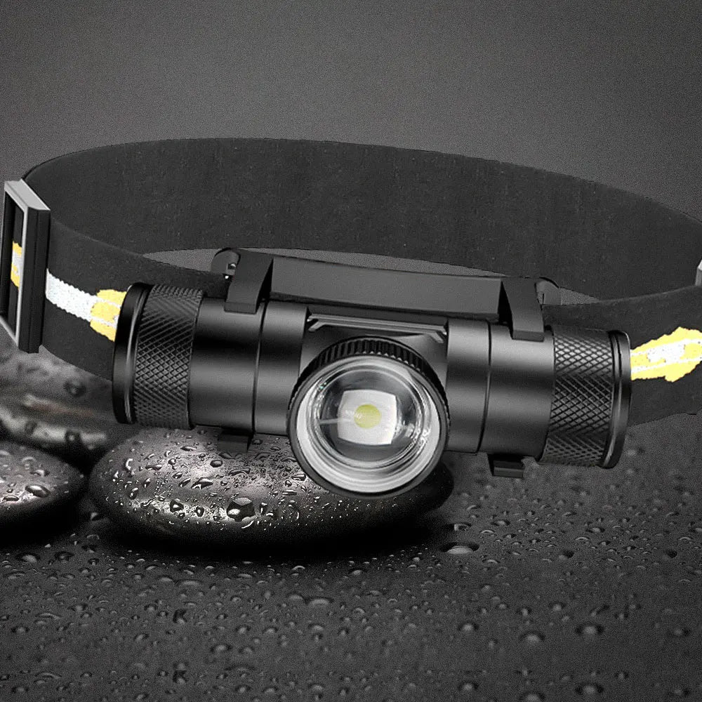 Headlamp High Power Headlight 18650 Rechargeable