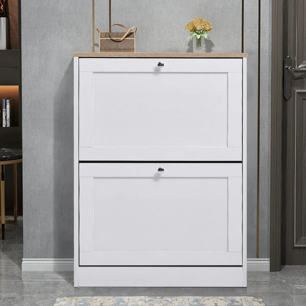 Flip Down Shoe Cabinet