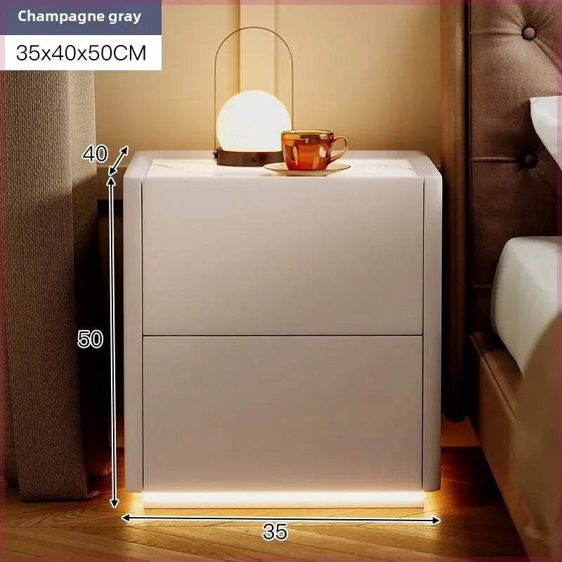 Solid Wood Nightstand