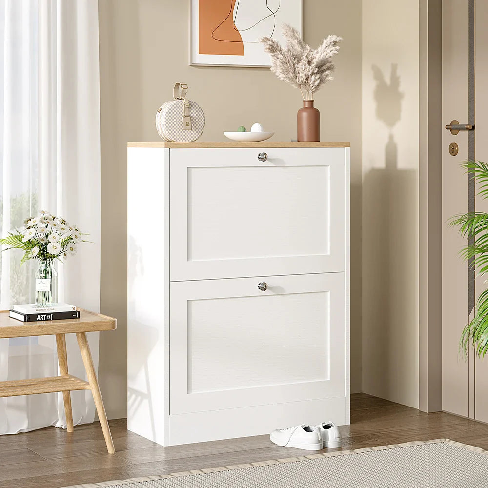 Flip Down Shoe Cabinet
