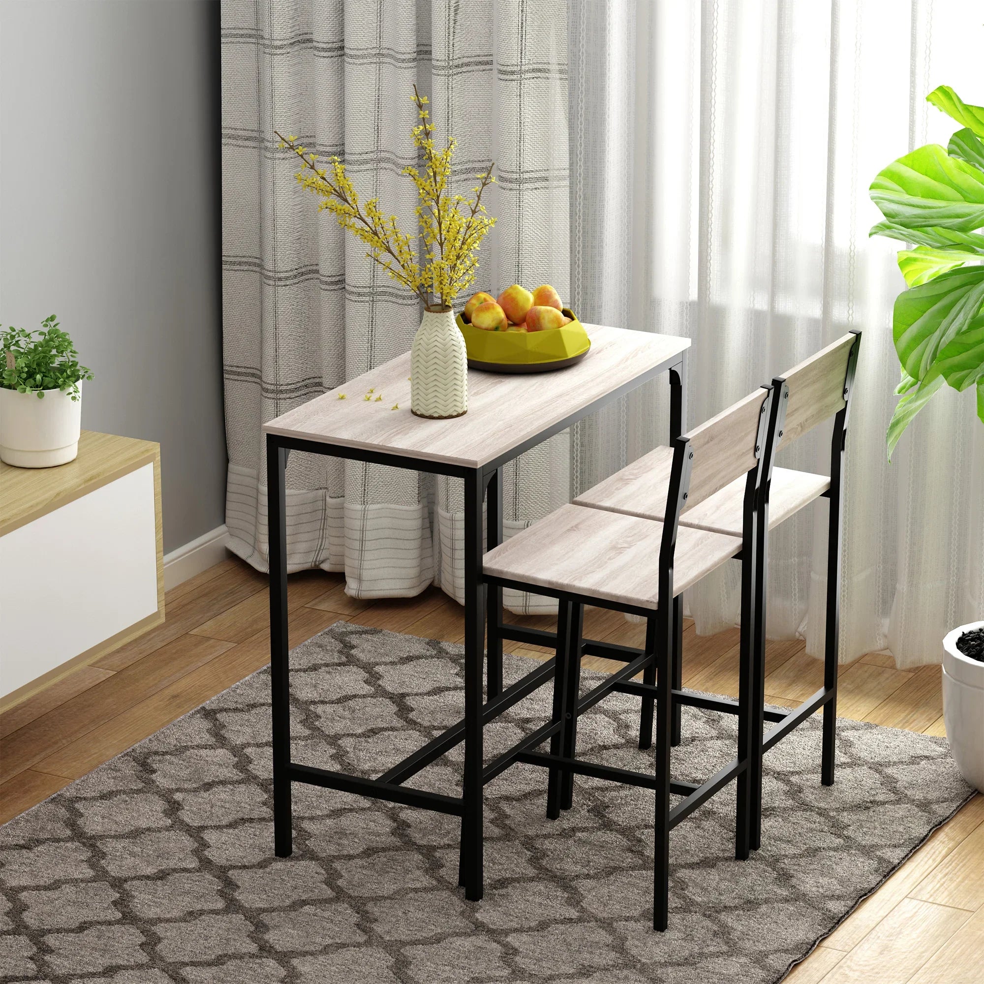 Table Stool Set - 3 Pack