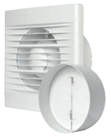 Styl Fan with Timer 100mm Model WCP Extractor for Bathroom or Kitchen