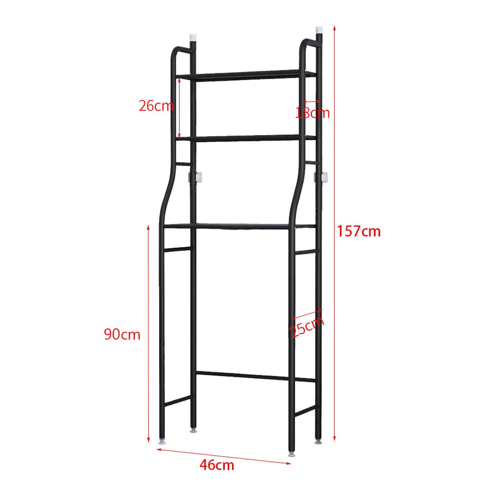 3 Tiers Over Toilet Storage