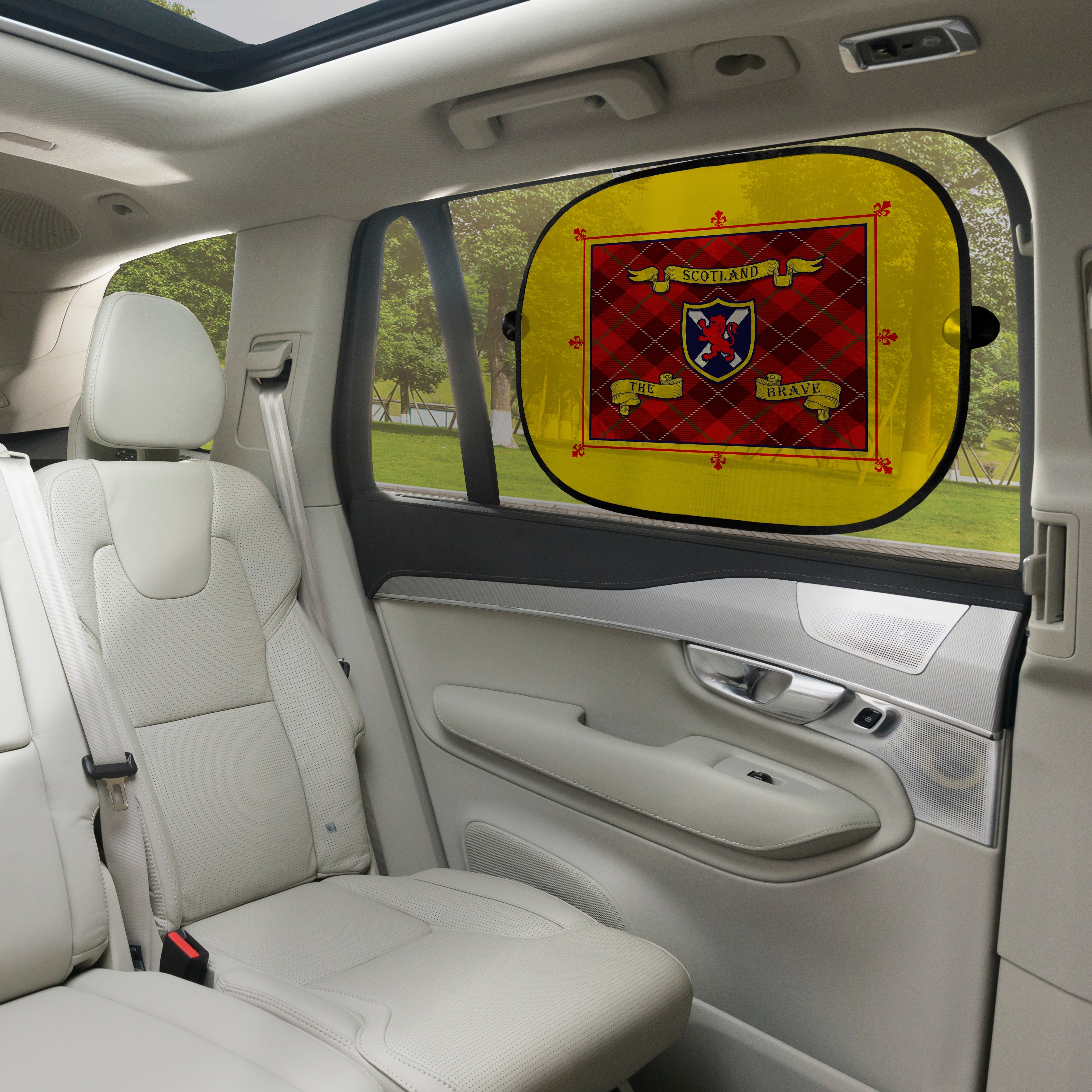 Scotland The Brave - Car Sun Shade - Set of 2