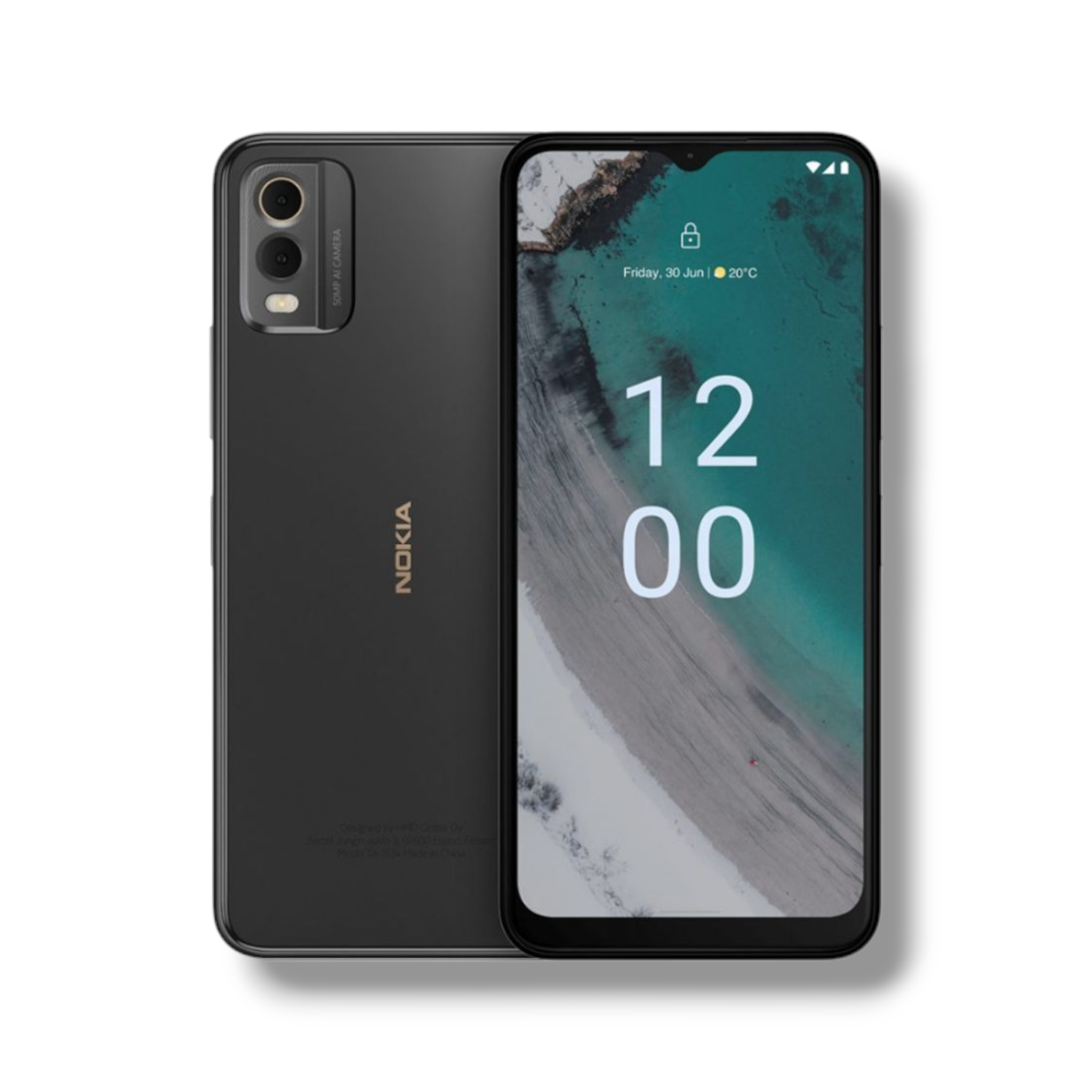 Nokia C32 - Black - 64GB - Unlocked - Grade A (SPT4175)