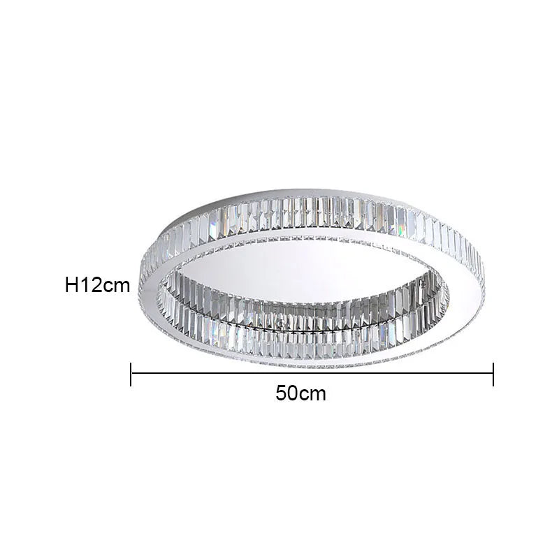Modern Gold Crystal  Ceiling Chandelier  Led Indoor Lighting Decor