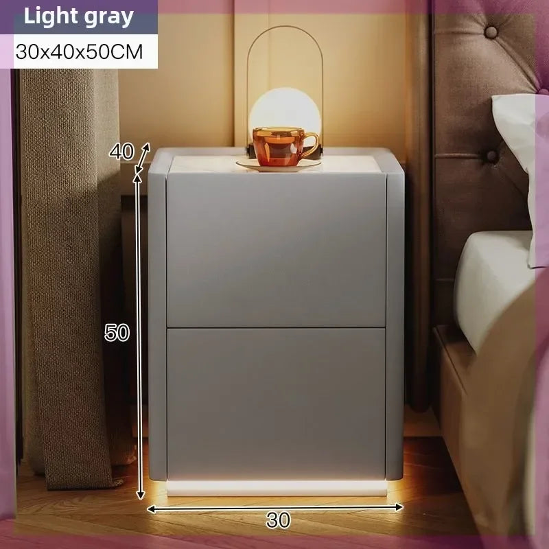 Solid Wood Nightstand