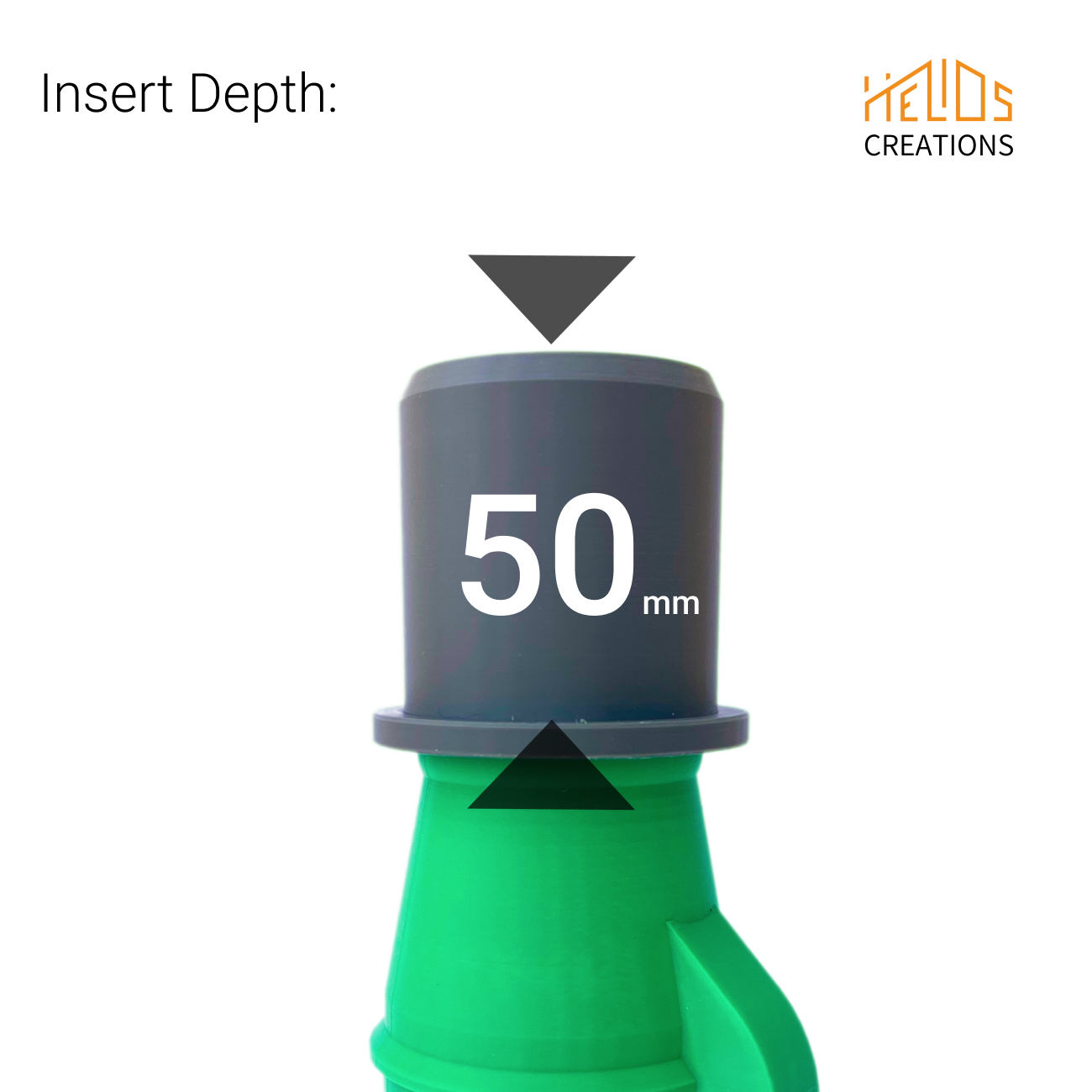 Hose Adapter for Hikoki C3610DRA & C8FSHG Mitre Chop Saw to 38, 40, 45, 50, 63 mm Hose Pipe