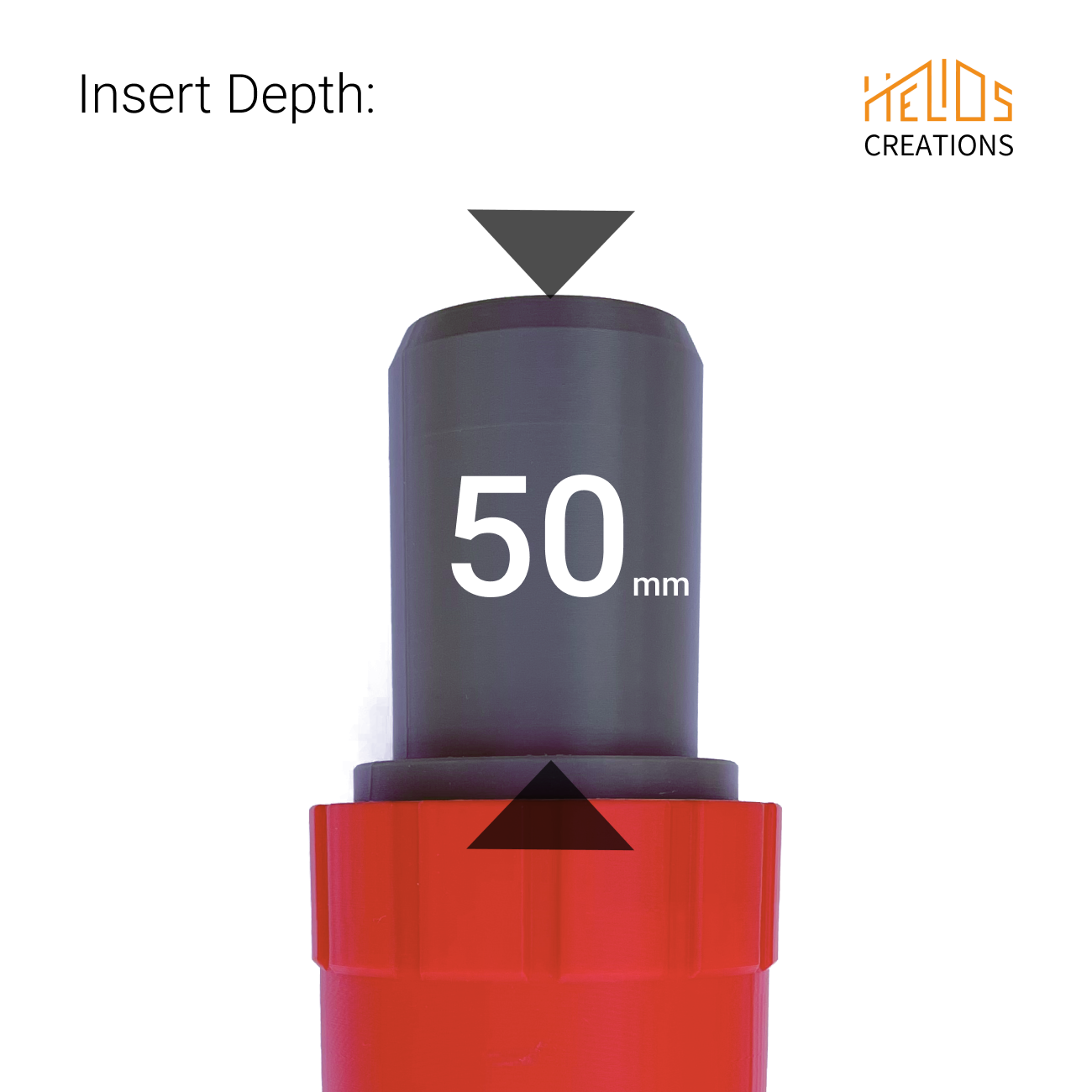 Einhell Mitre Saw Dust Port Adapter to 38, 40, 45, 50, 63 mm Hose Pipe