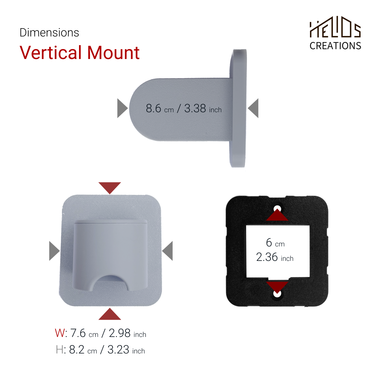 Wall Bracket for Dyson Attachments, Tool Organizer