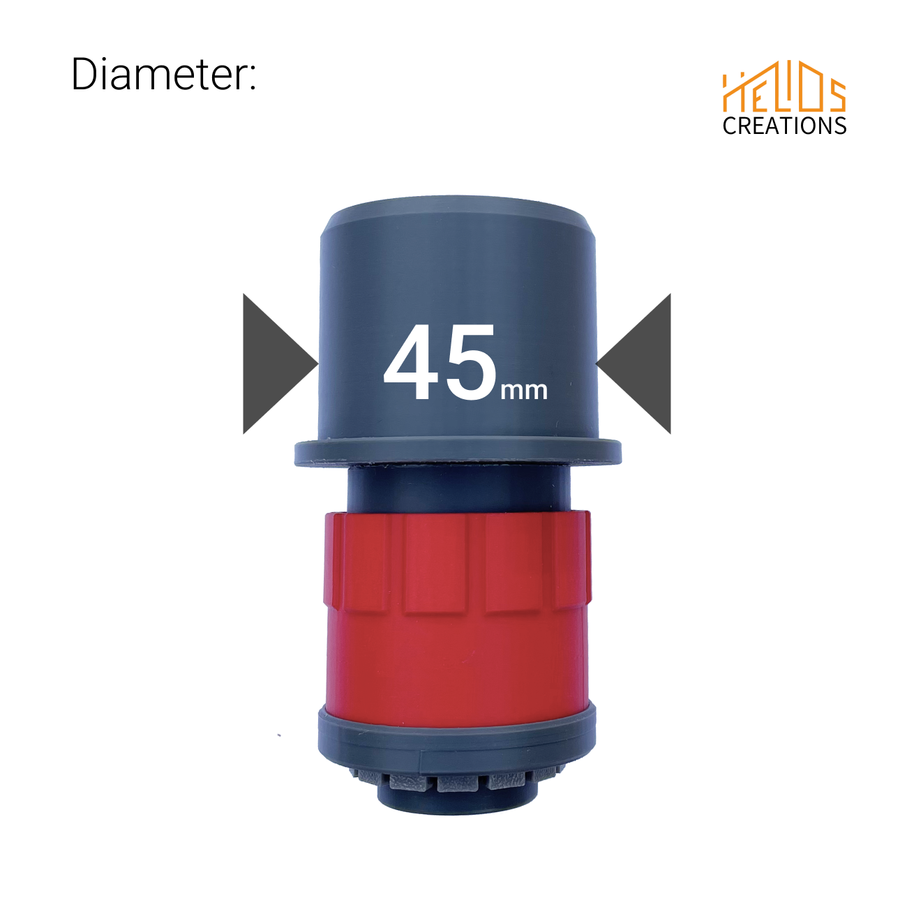 Einhell Mitre Saw Dust Port Adapter to 38, 40, 45, 50, 63 mm Hose Pipe