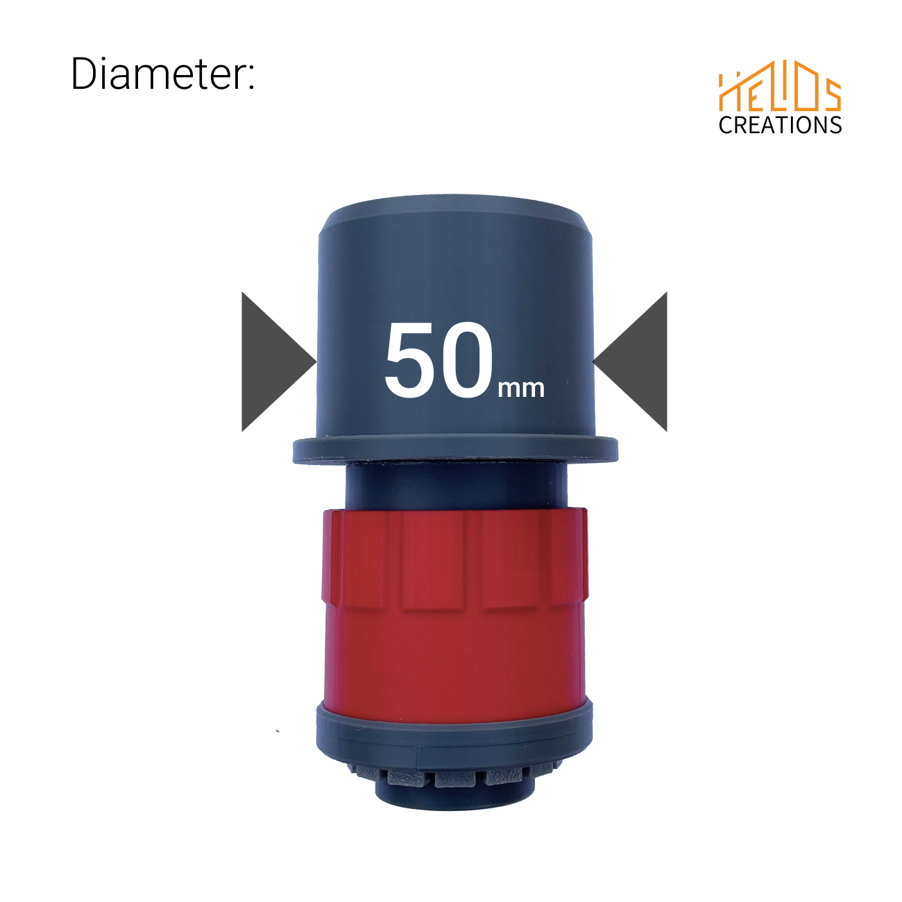 Einhell Mitre Saw Dust Port Adapter to 38, 40, 45, 50, 63 mm Hose Pipe