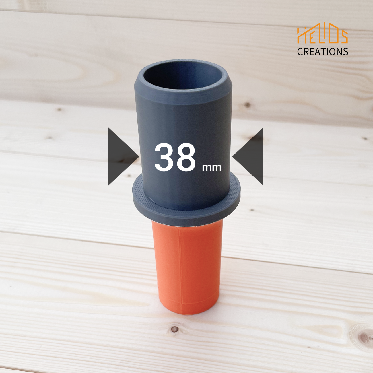 Numatic, Henry family to  Ducting Hose Pipe Connector,  Sizes: 38, 40, 45, 50 mm