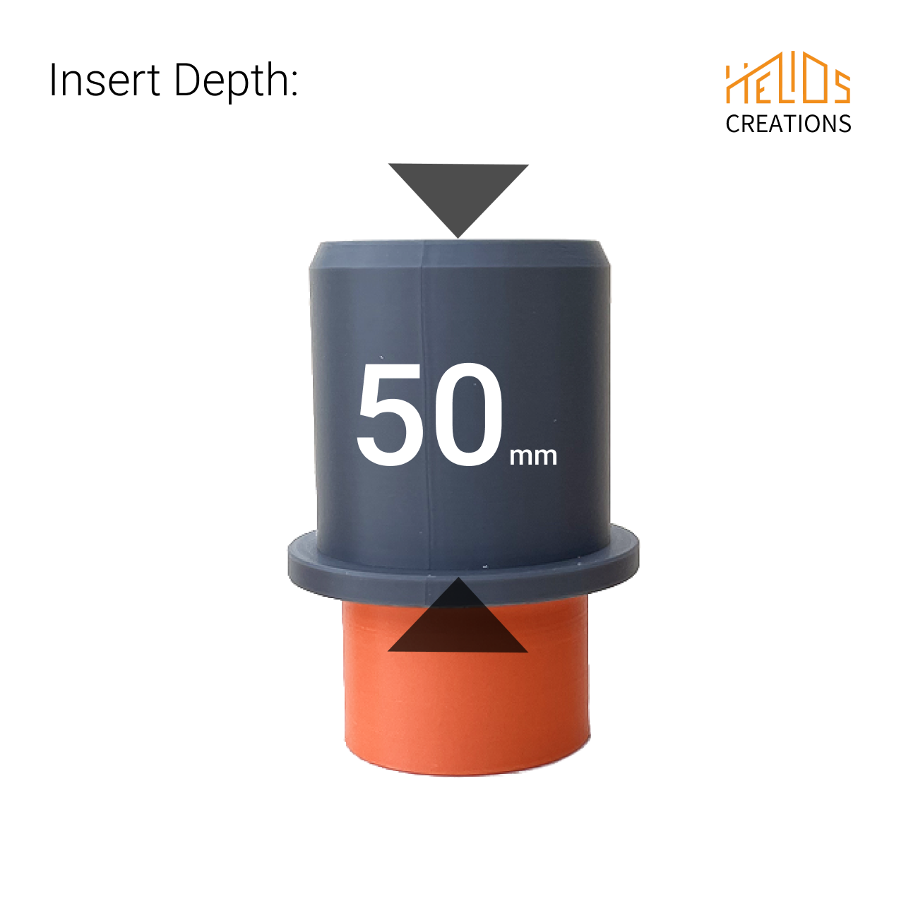 Festool Extractor to  Ducting Hose Pipe Connector. Sizes: 38, 40, 45, 50, 63 mm