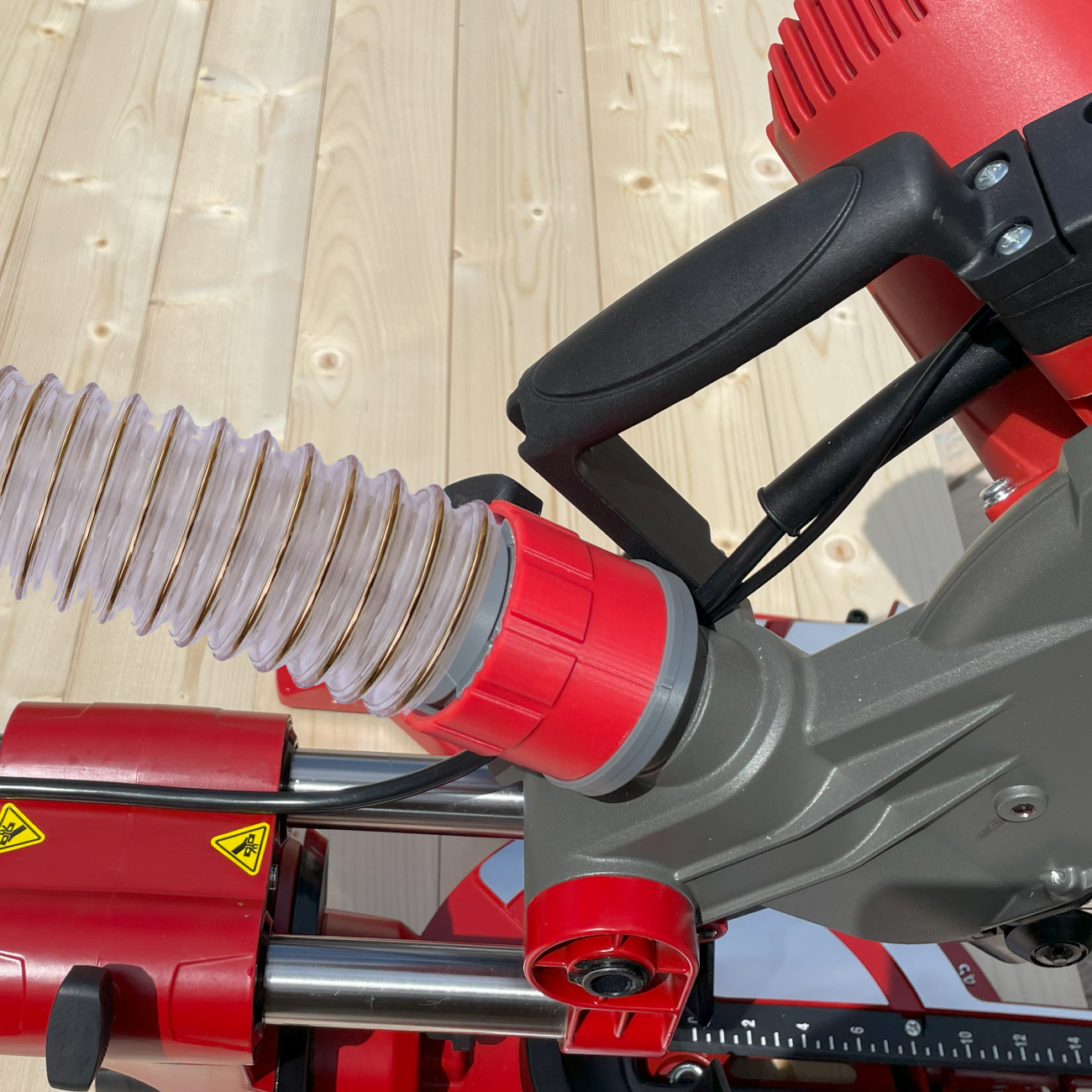 Einhell Mitre Saw Dust Port Adapter to 38, 40, 45, 50, 63 mm Hose Pipe