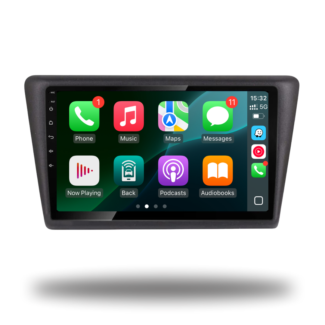 Skoda Rapid Apple Carplay / Android Auto 9" Stereo Upgrade 2012-20