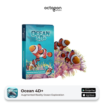 Ocean 4D+ Augmented Reality Cards