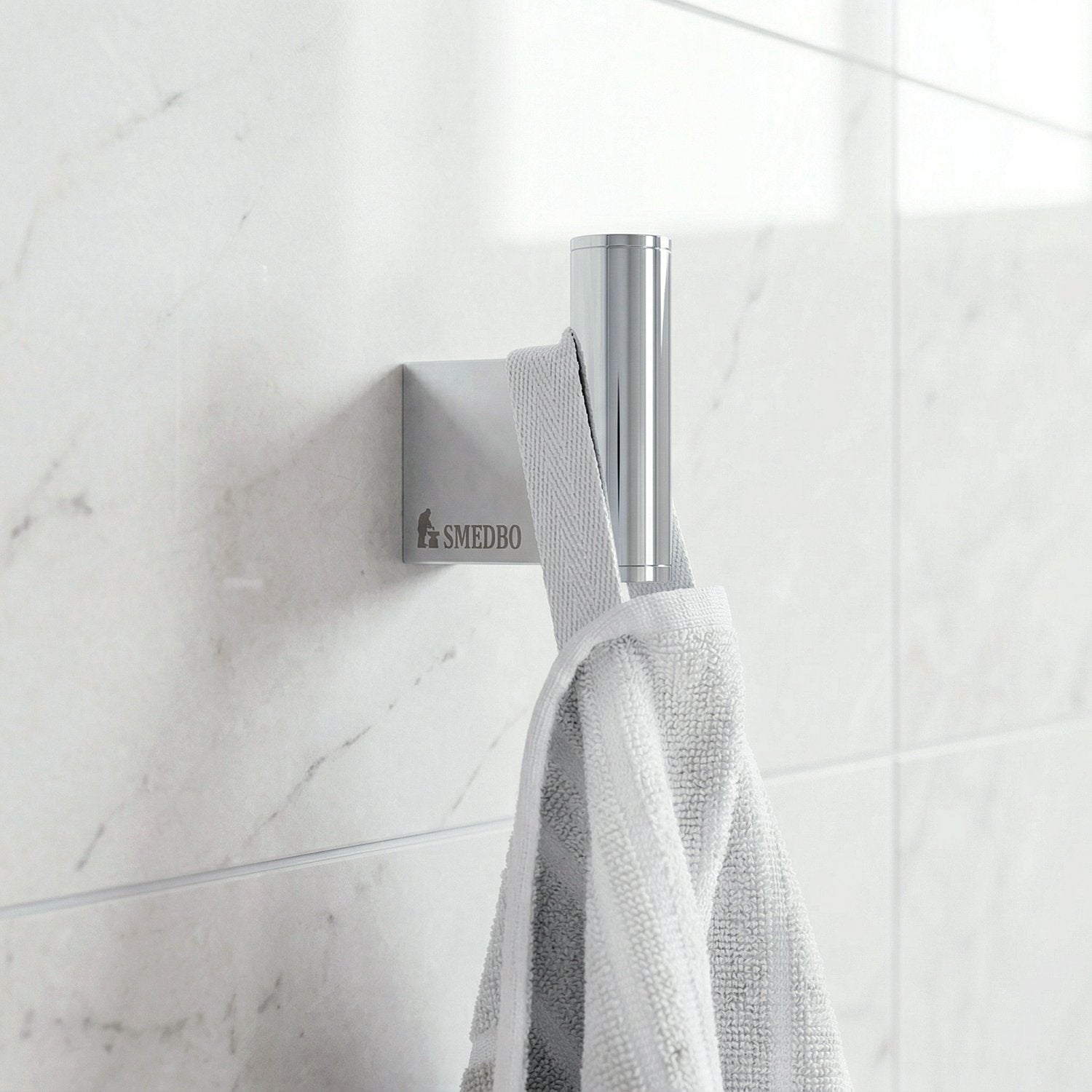 Smedbo AIR Polished Chrome Towel Hook