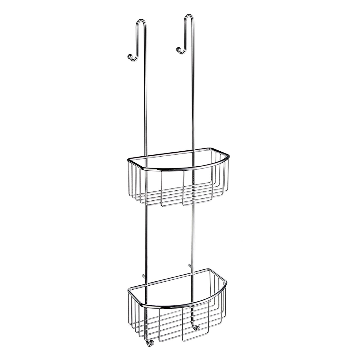 Smedbo Sideline Hanging Shower Basket Two-Tier Polished Chrome