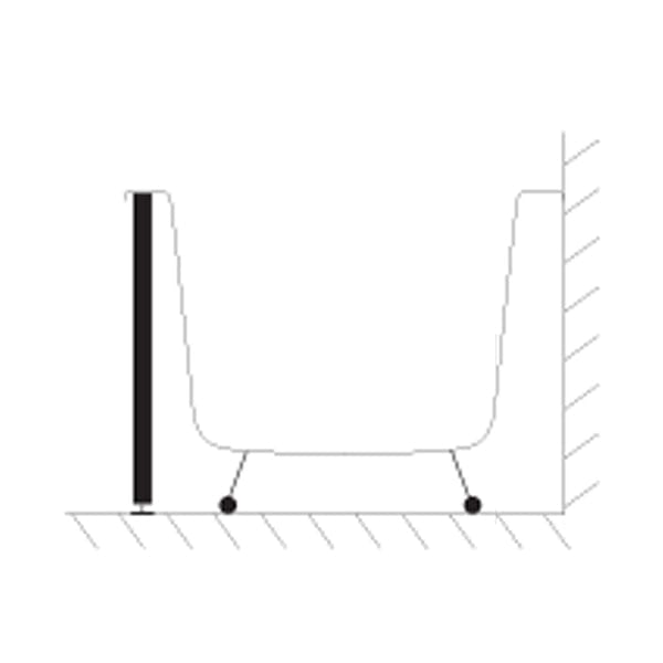 Standard Tileable Bath End Panel - 805mm