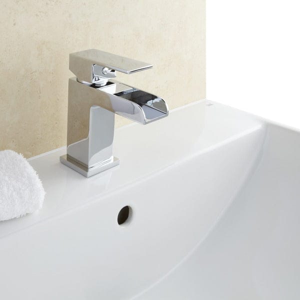 Stream Chrome Basin Mixer Tap w/ Click-Clack Waste - All Sizes