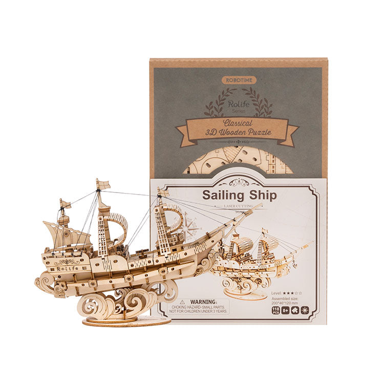 Sailing Ship TG305 3D Wooden Puzzle