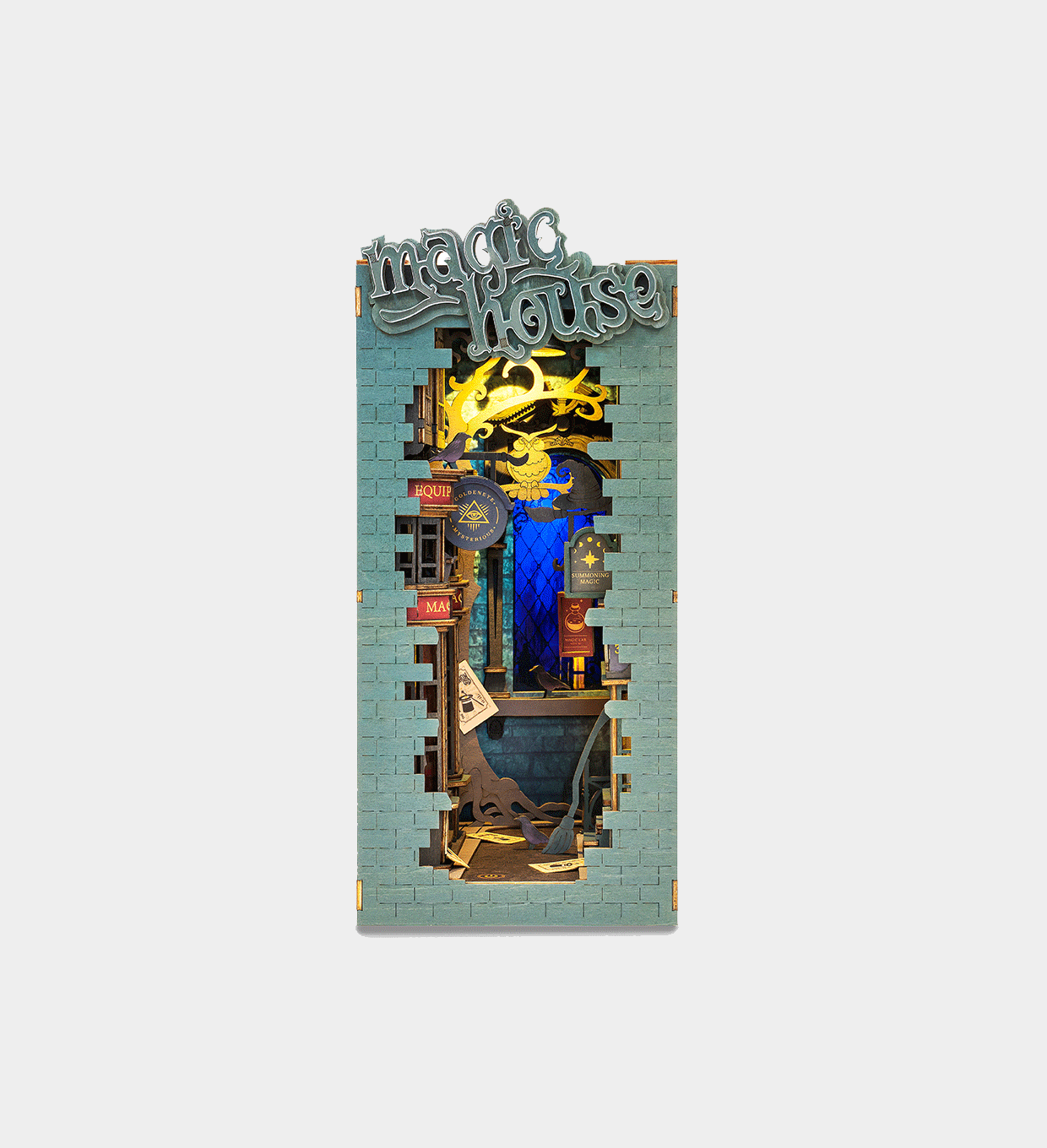 Rolife Magic House DIY Book Nook Shelf Insert TGB03