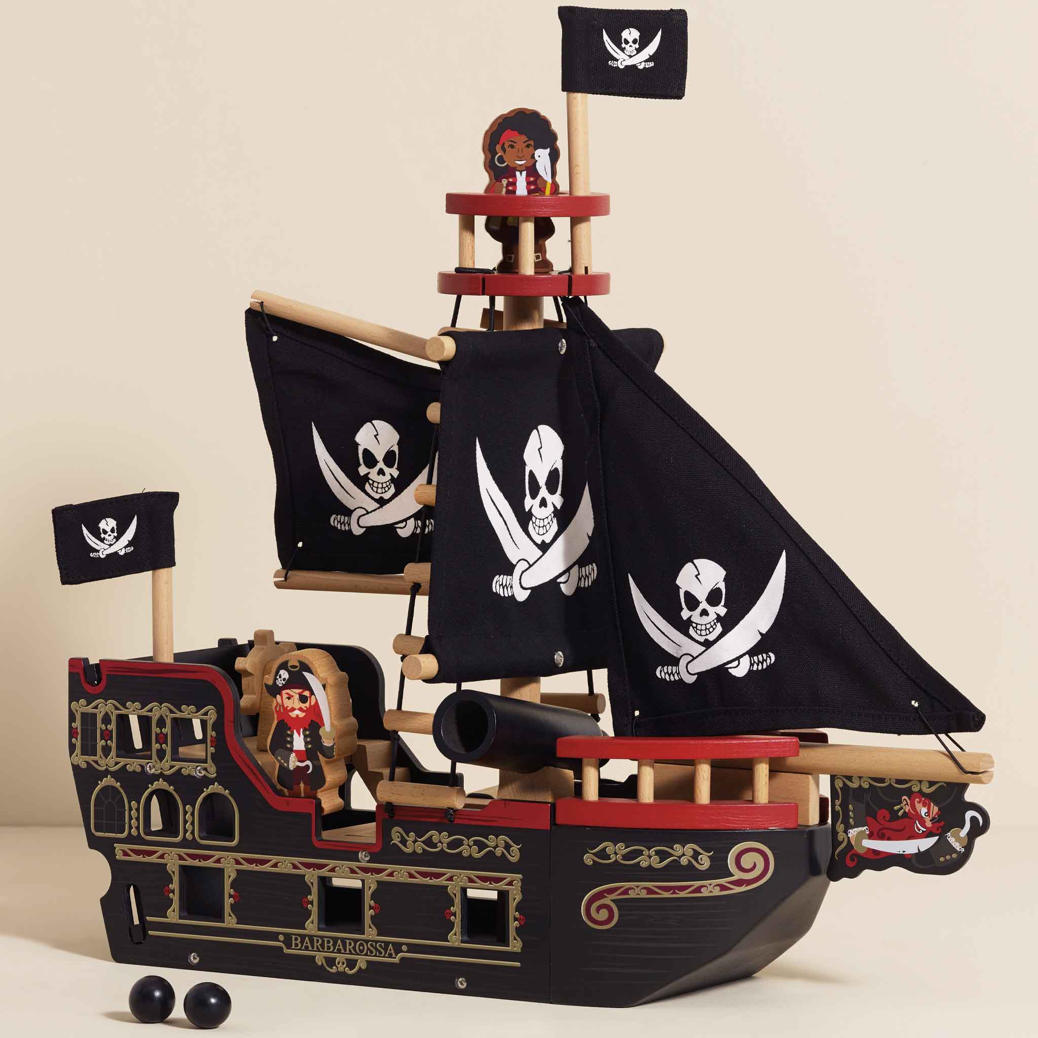 Barbarossa Pirate Ship & Characters