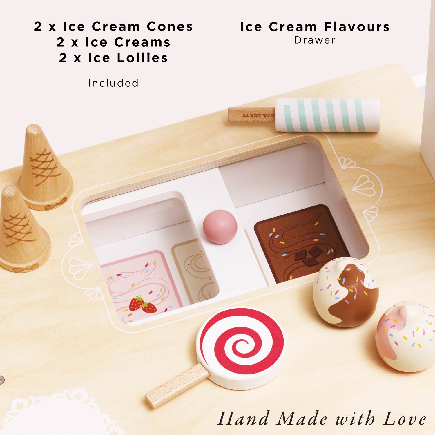 Ice Cream Trolley Market Stall