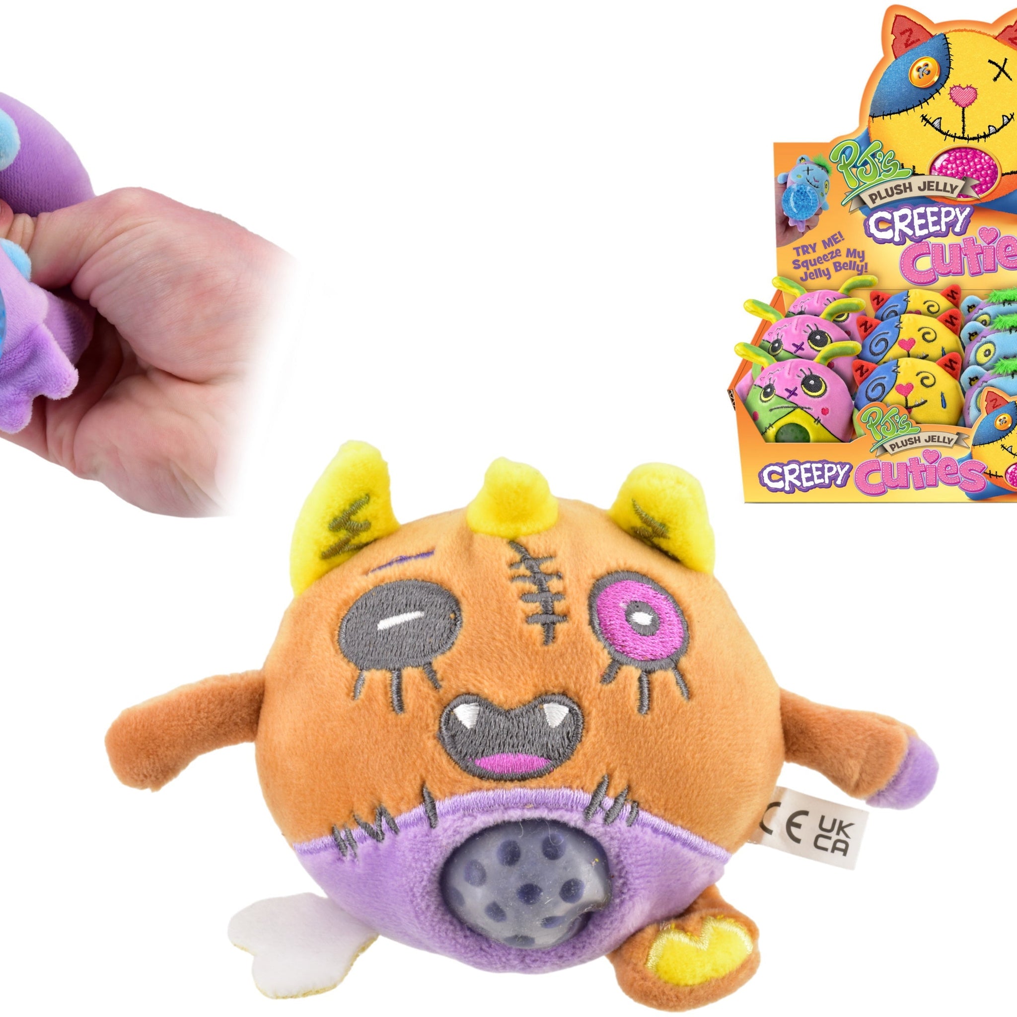 Plush Jelly Squeezers Creepy Cuties
