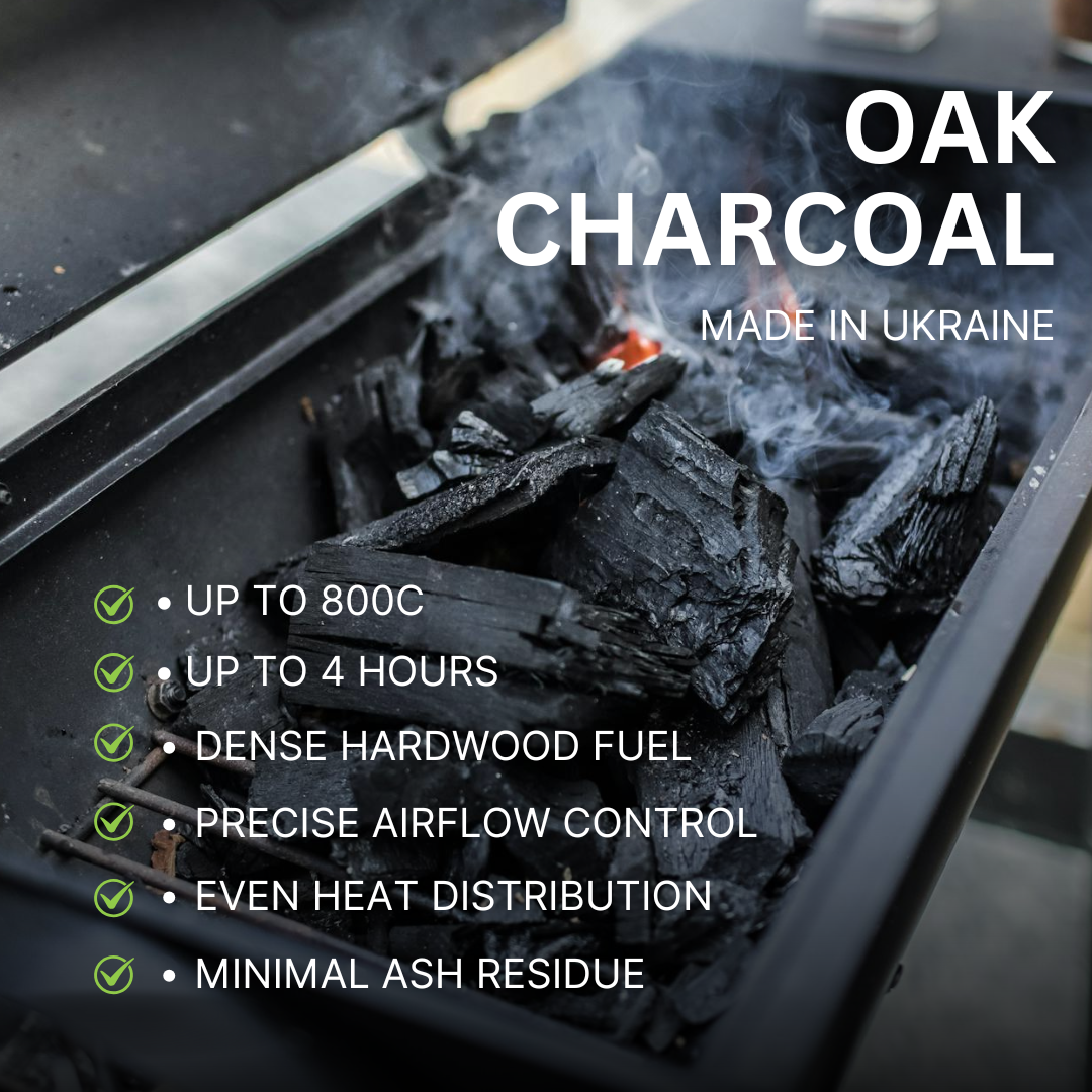 Oak Lumpwood Charcoal 10kg