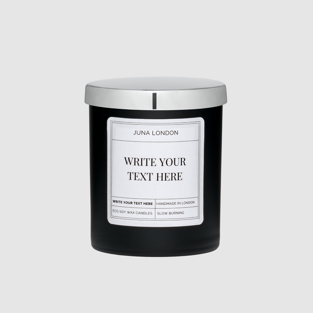 The Black Glass Candle
