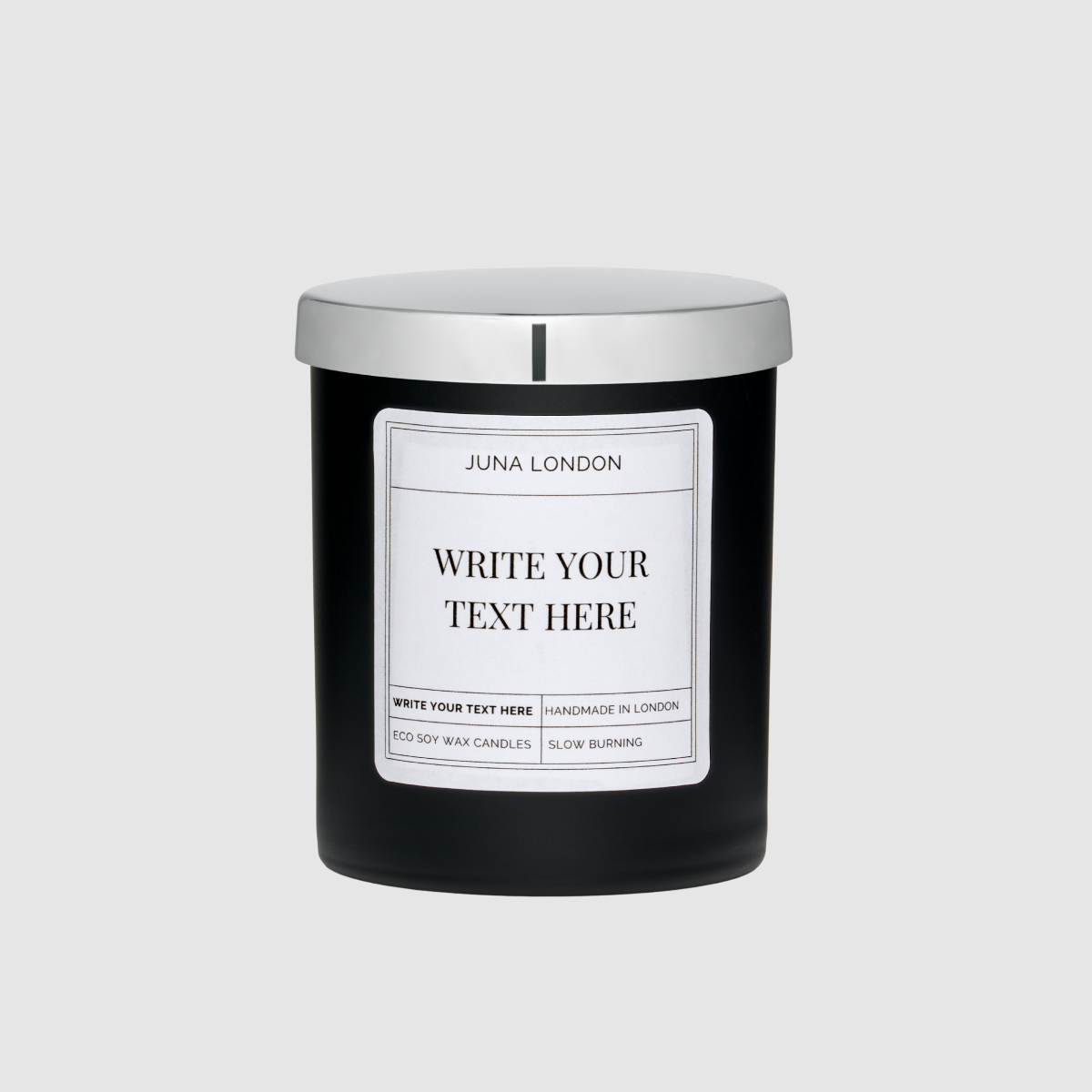 The Black Glass Candle