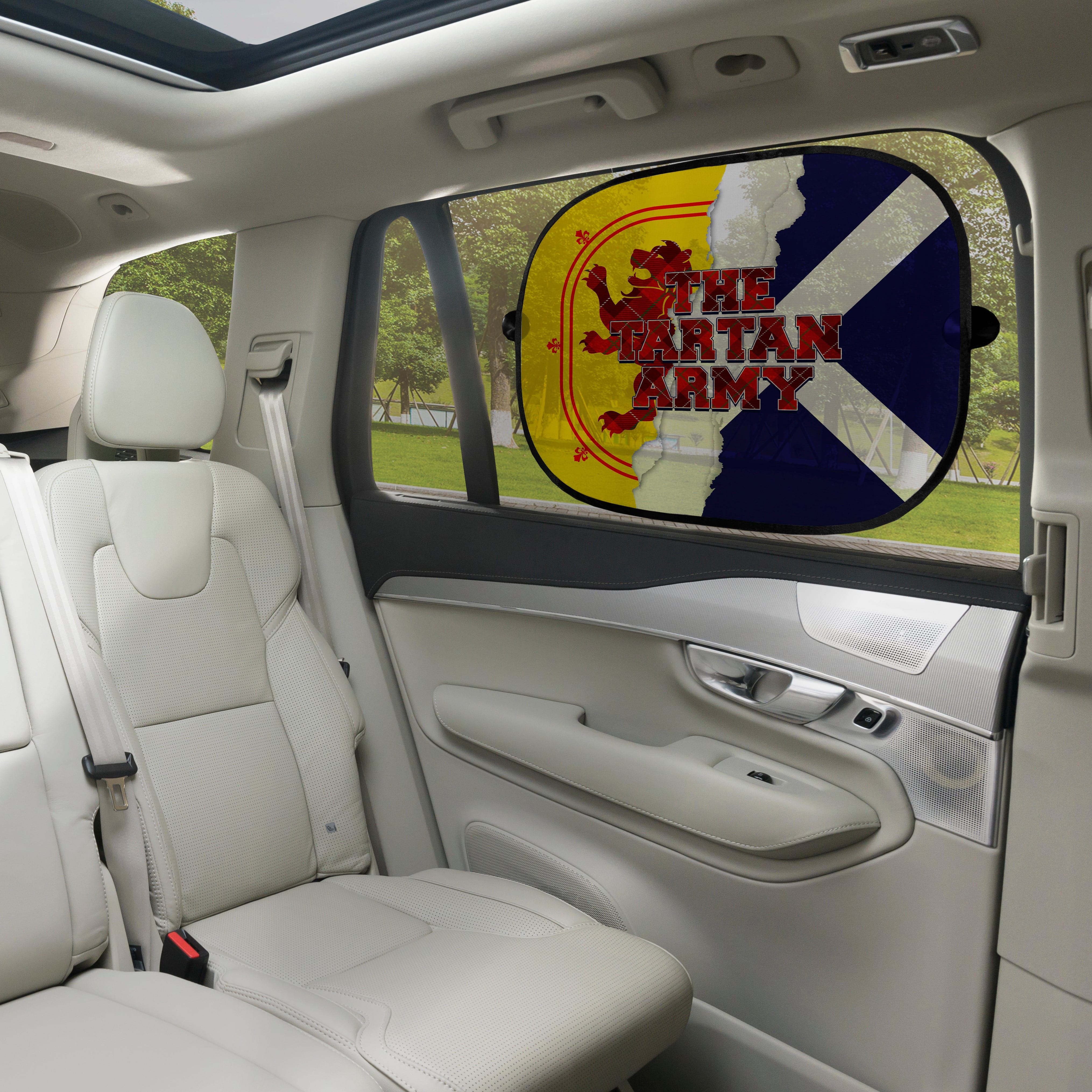 The Tartan Army Rip - Car Sun Shade - Set of 2