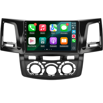 Toyota Hilux SW4 Apple Carplay / Android Auto 9" Stereo Upgrade 2005-16