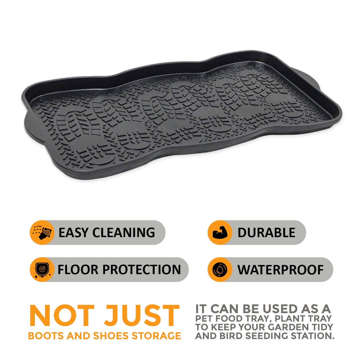 Multi Purpose Plastic Shoe Tray