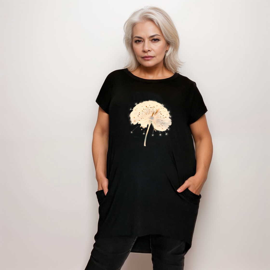Dandelion Long Pocket T-Shirt
