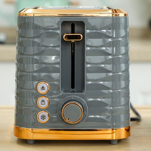 HOMCOM Kettle and Toaster Set 1.7L Rapid Boil Kettle & 2 Slice Toaster