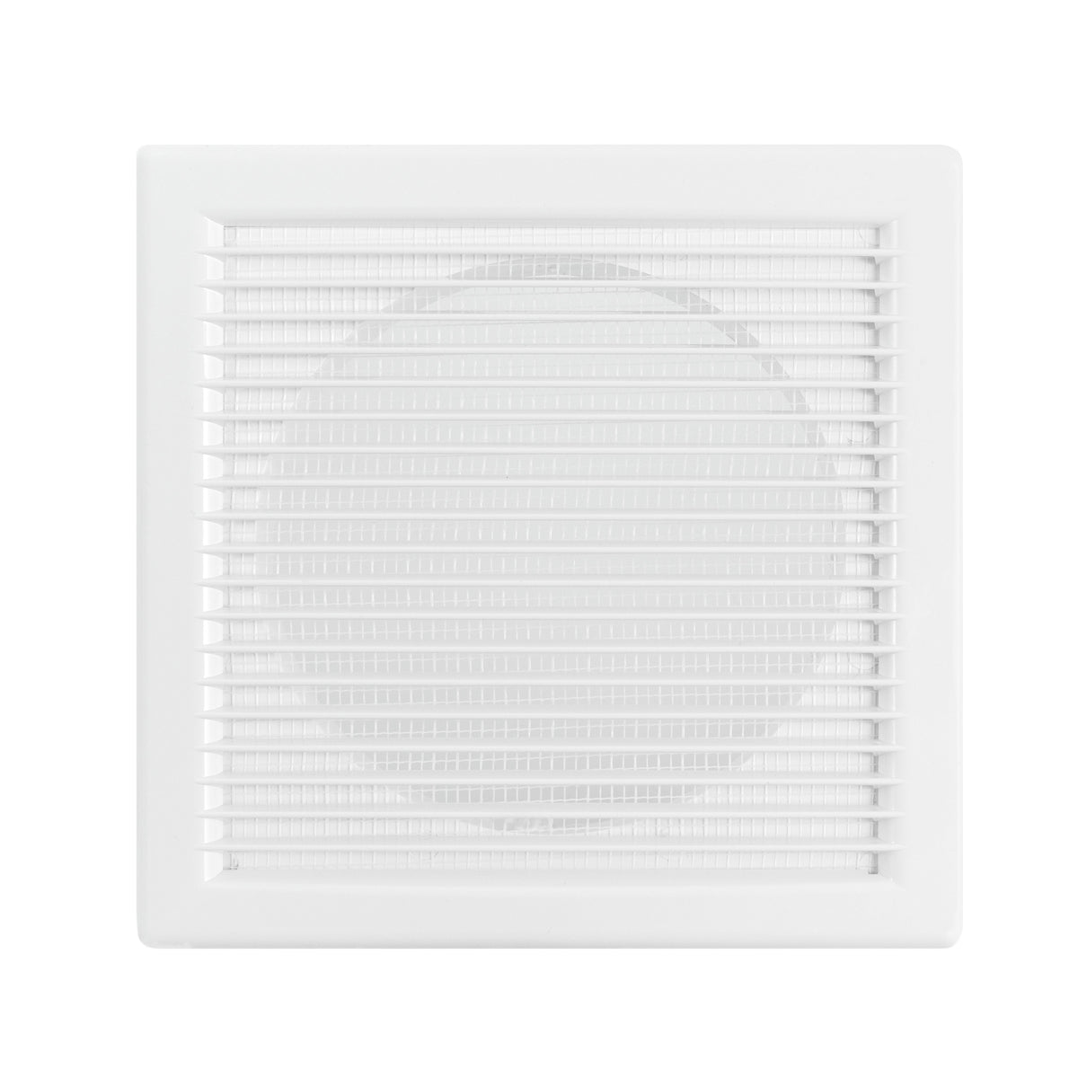 DL0163 Louvre Vent Through Wall Ventilation Kit with 100mm Pipe and Brown Vent
