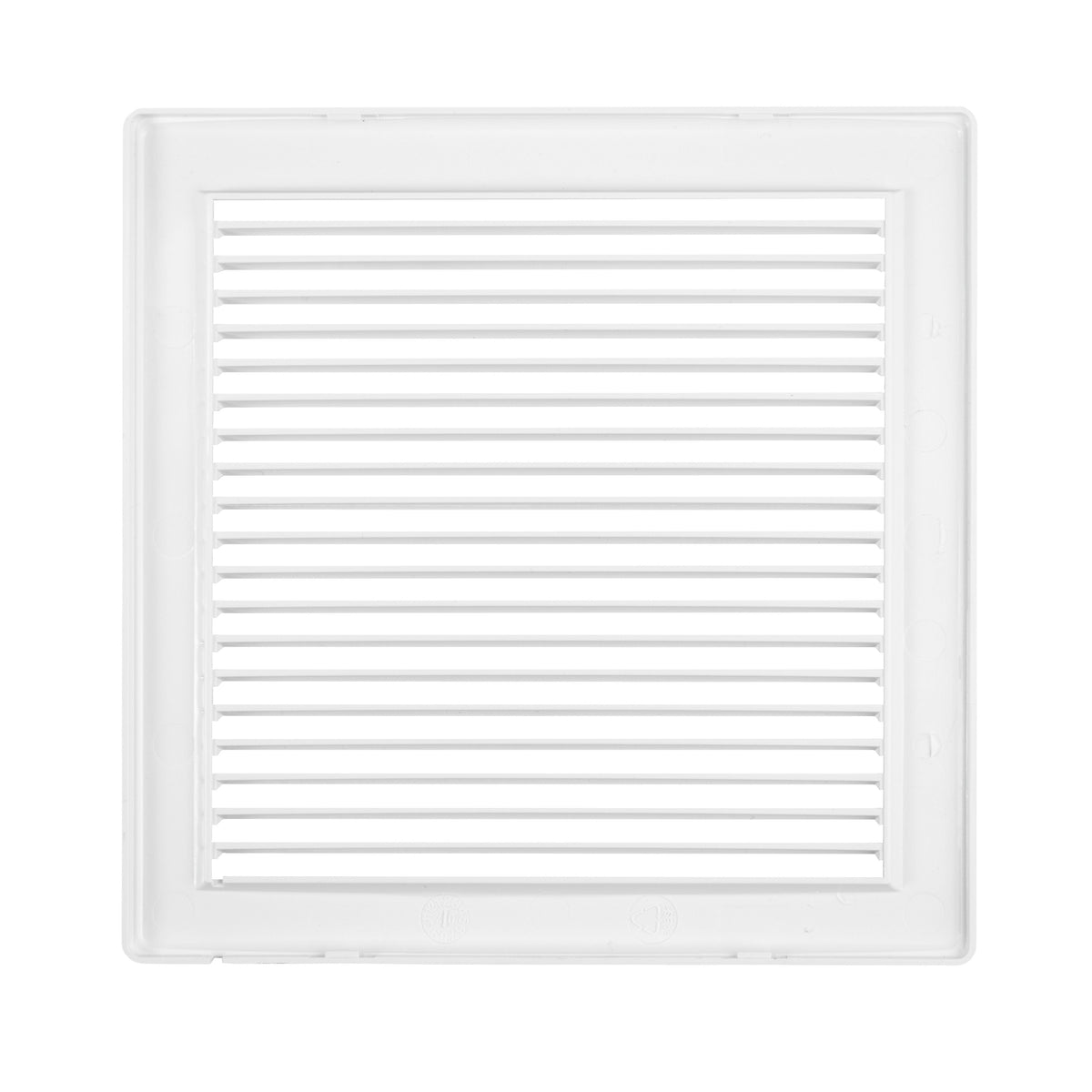 DL0163 Louvre Vent Through Wall Ventilation Kit 100mm Pipe with Graphite Vent