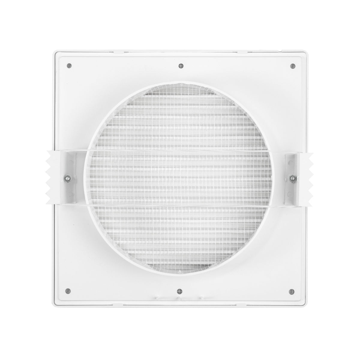 DL0163 Louvre Vent Through Wall Ventilation Kit 100mm Pipe with Graphite Vent