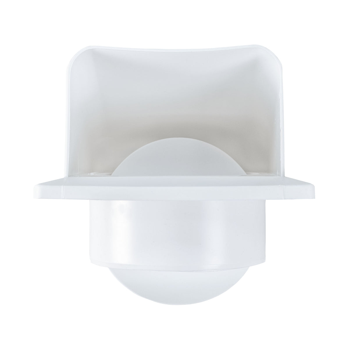 Rico Pull-Cord Switch Fan Through Wall Ventilation Kit 100mm Pipe White Vent