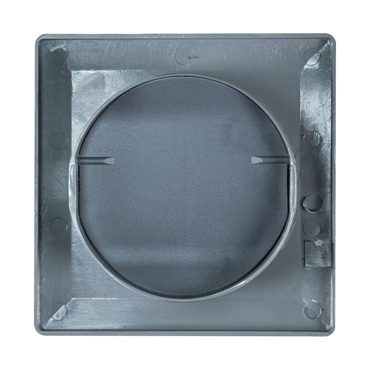 VC-KR0153 Louvre Vent Through Wall Ventilation Kit 100mm Pipe with Graphite Vent