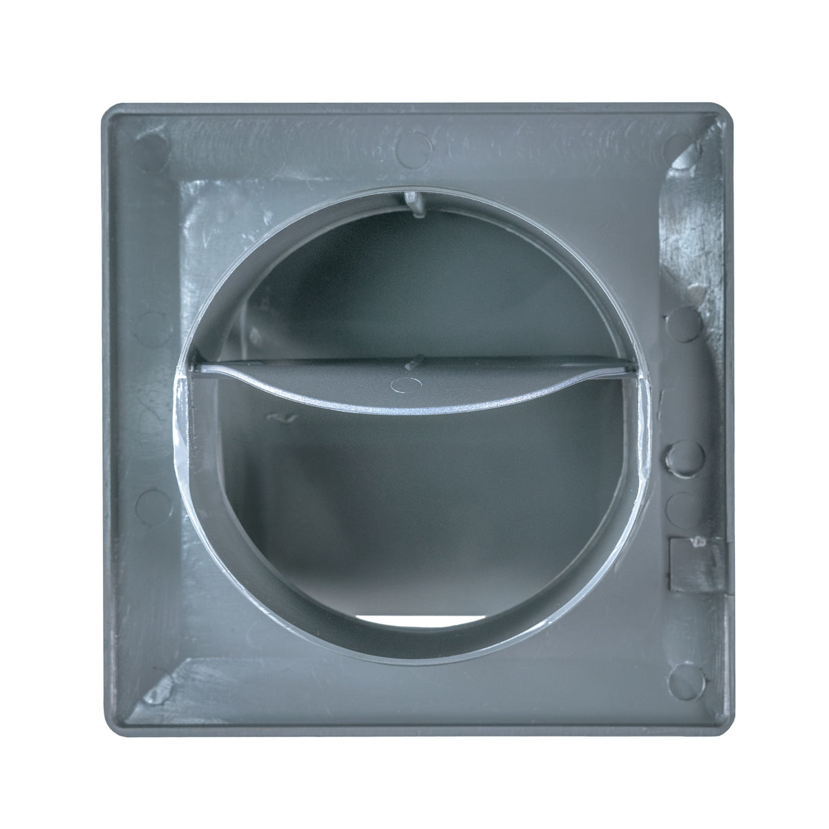 DL0163 Louvre Vent Through Wall Ventilation Kit 100mm Pipe with Graphite Vent